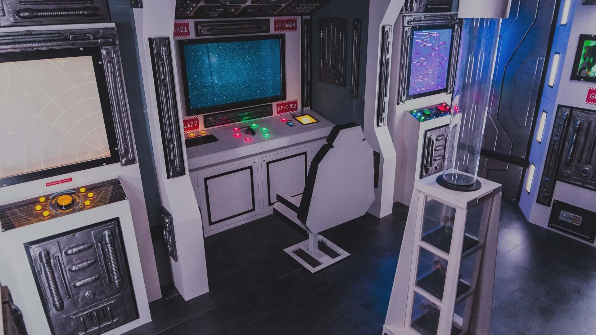 Escape room challenge at Game Over Escape Rooms