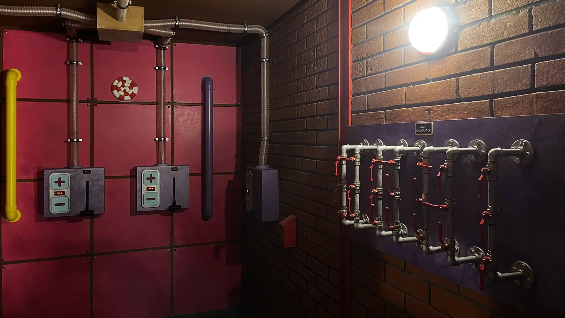 Escape room challenge at Game Over Escape Rooms